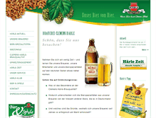 Tablet Screenshot of haerle.de